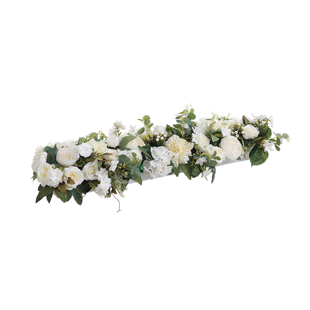 Peony Rose Wedding Aisle Flowers Artificial Silk Row Decor