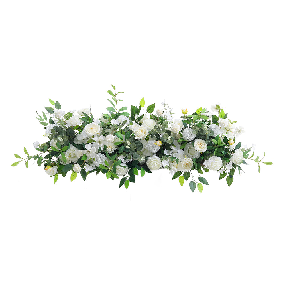 Peony Rose Wedding Aisle Flowers Artificial Silk Row Decor