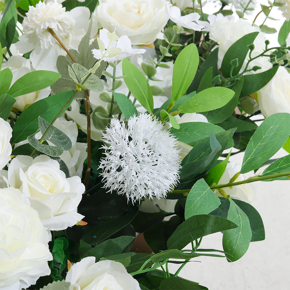 Peony Rose Wedding Aisle Flowers Artificial Silk Row Decor