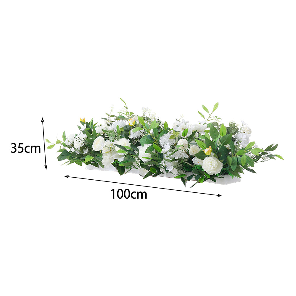 Peony Rose Wedding Aisle Flowers Artificial Silk Row Decor
