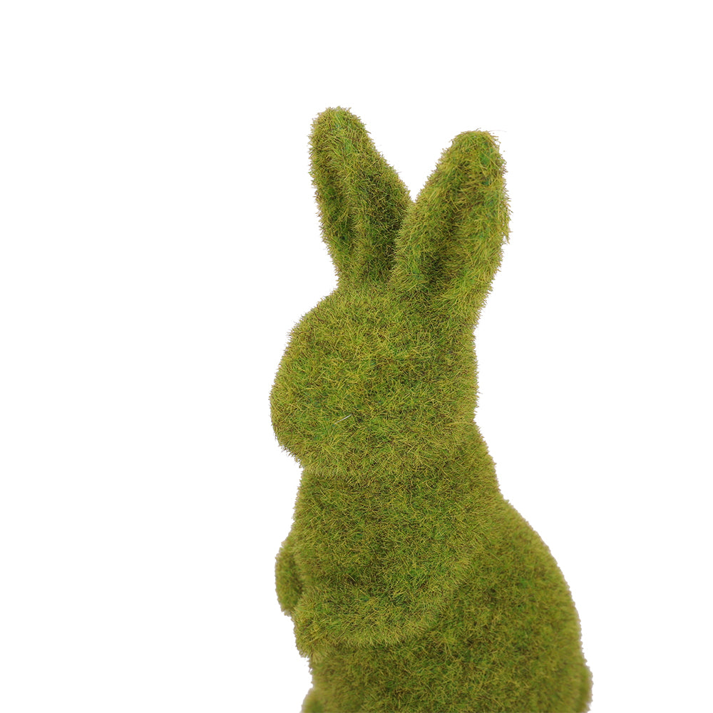 Moss Standing Bunny Rabbit Easter Garden Home Decoration