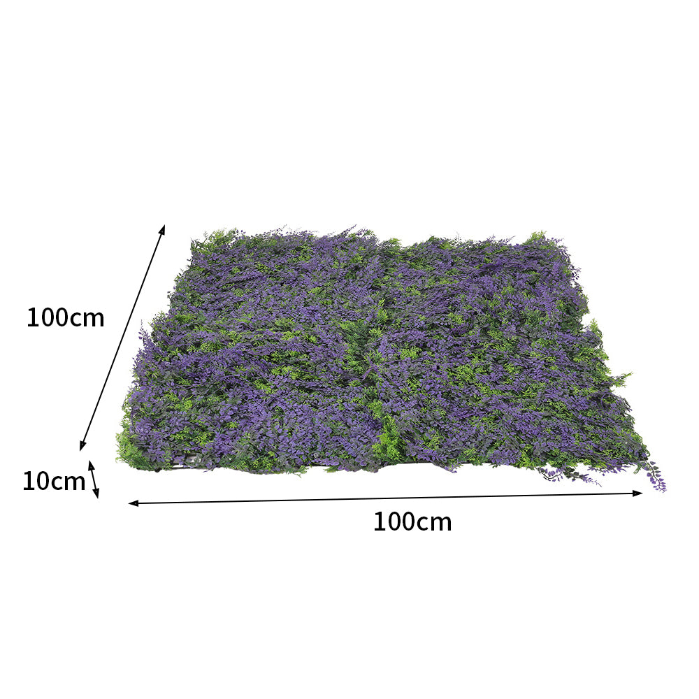 100x100cm Artificial Plant Grass Panel Greenery Hedge