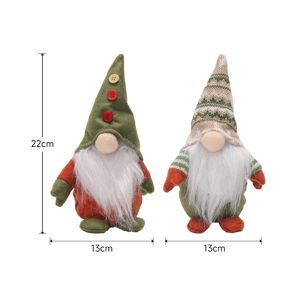 2 PCS Christmas Gnome Decorations