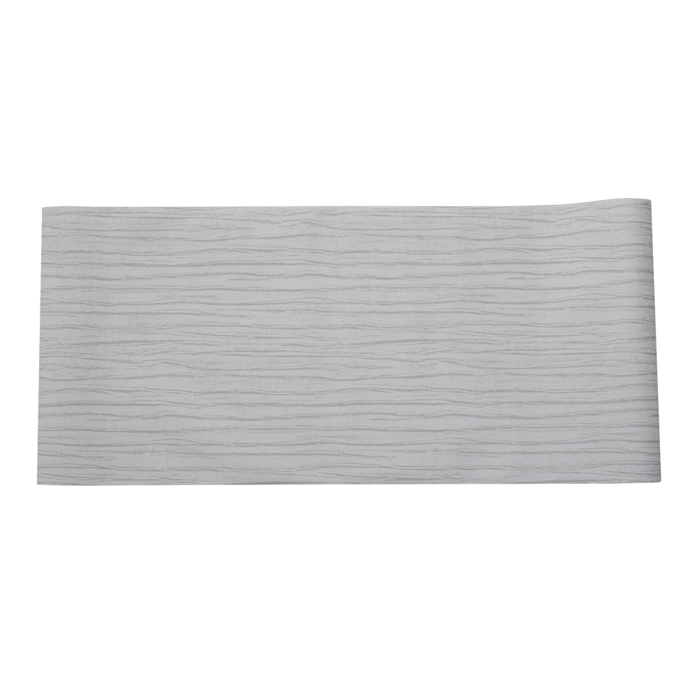 Contemporary 3D Woodgrain Wallpaper, Off White