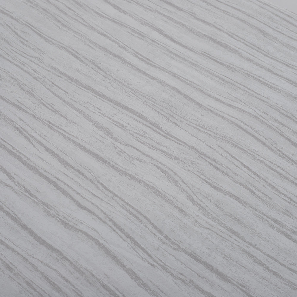 Contemporary 3D Woodgrain Wallpaper, Off White