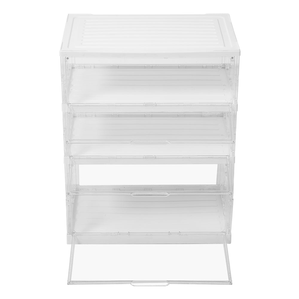 Foldable Storage Box with Magnetic Doors