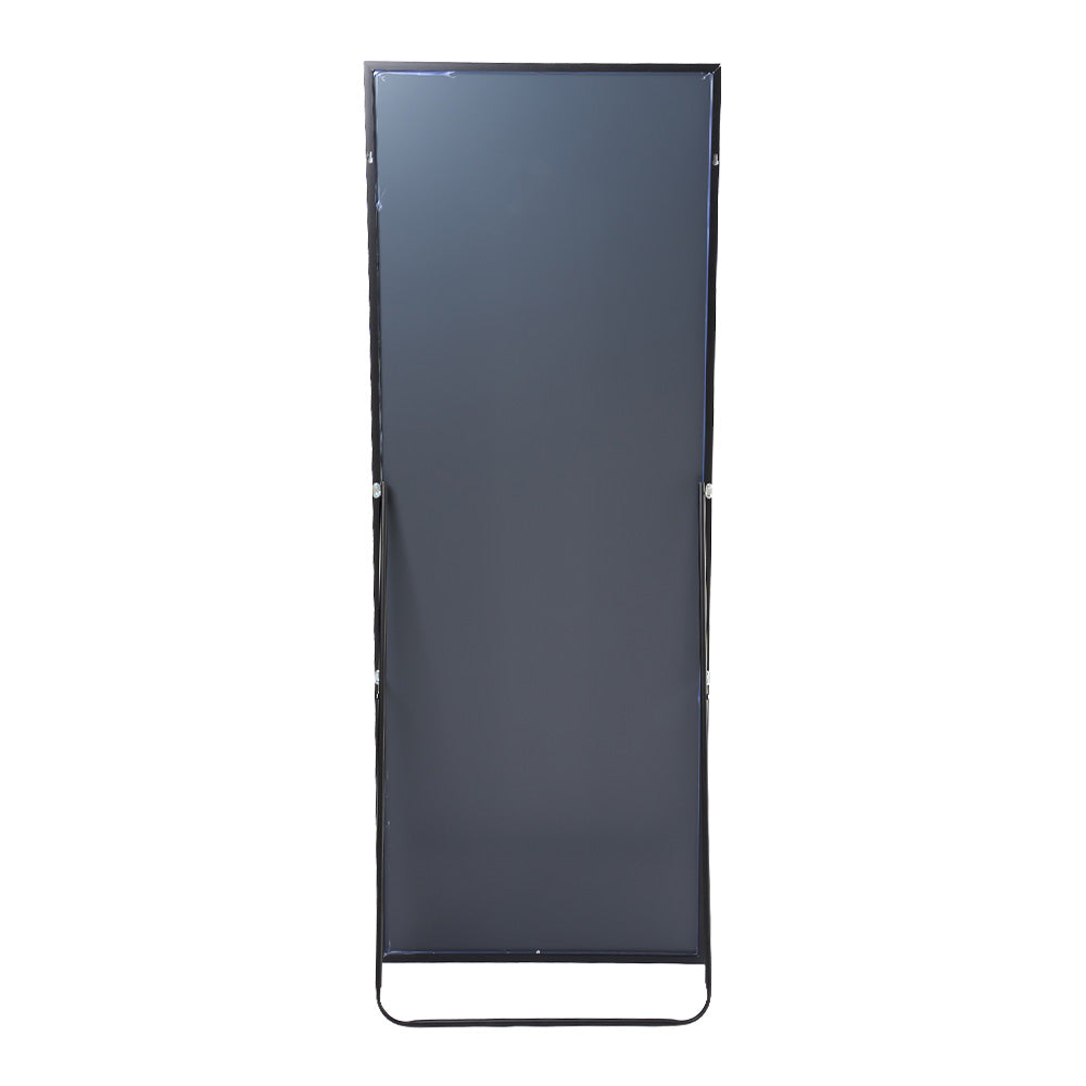 Metal Frame Full Length Mirror with Stand