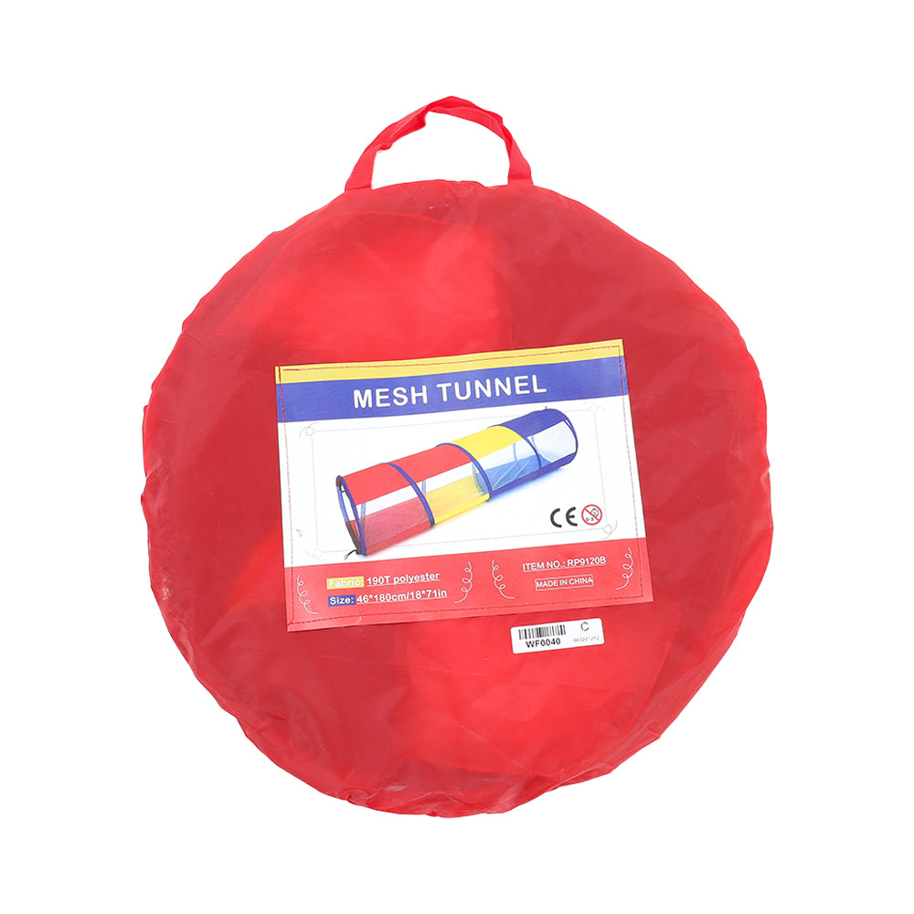 6FT Crawl Play Tunnel Pop-up Tunnel for Kids Multicoloured