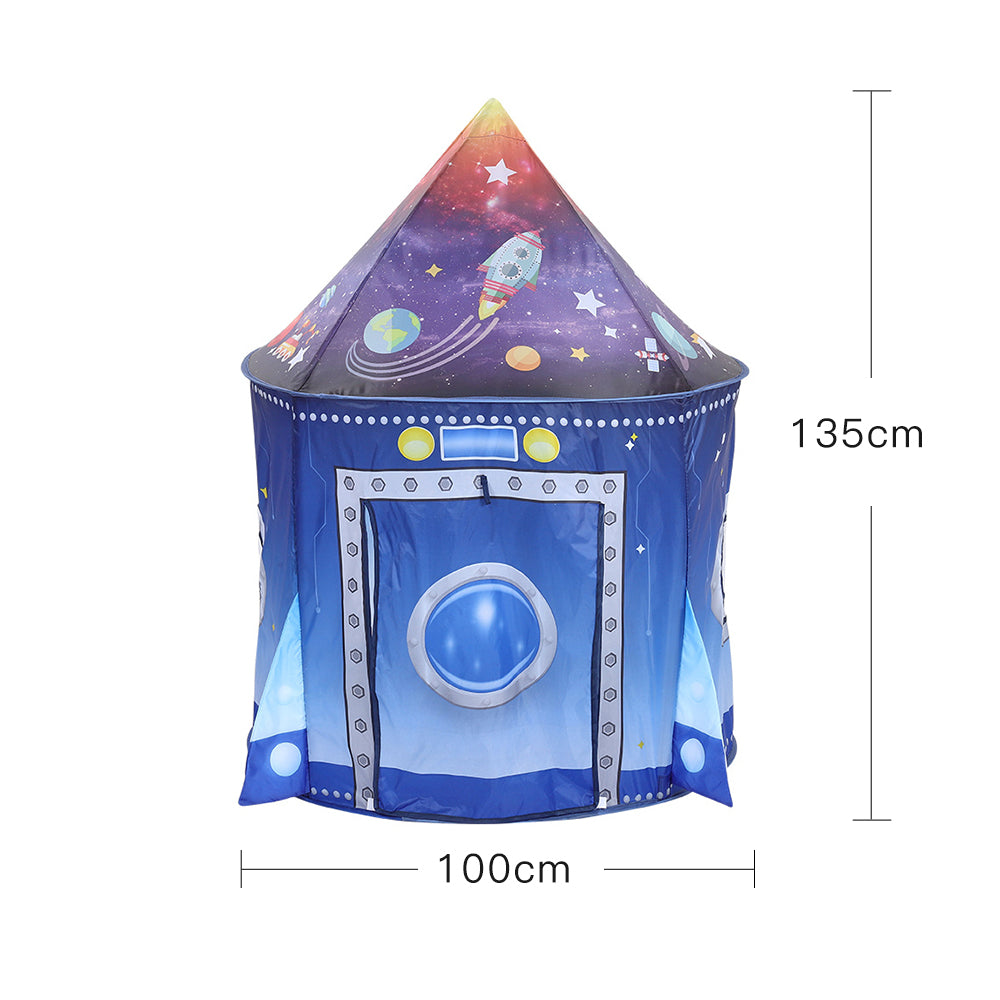 Spaces Theme Kids Pop-up Play Tent Playhouse