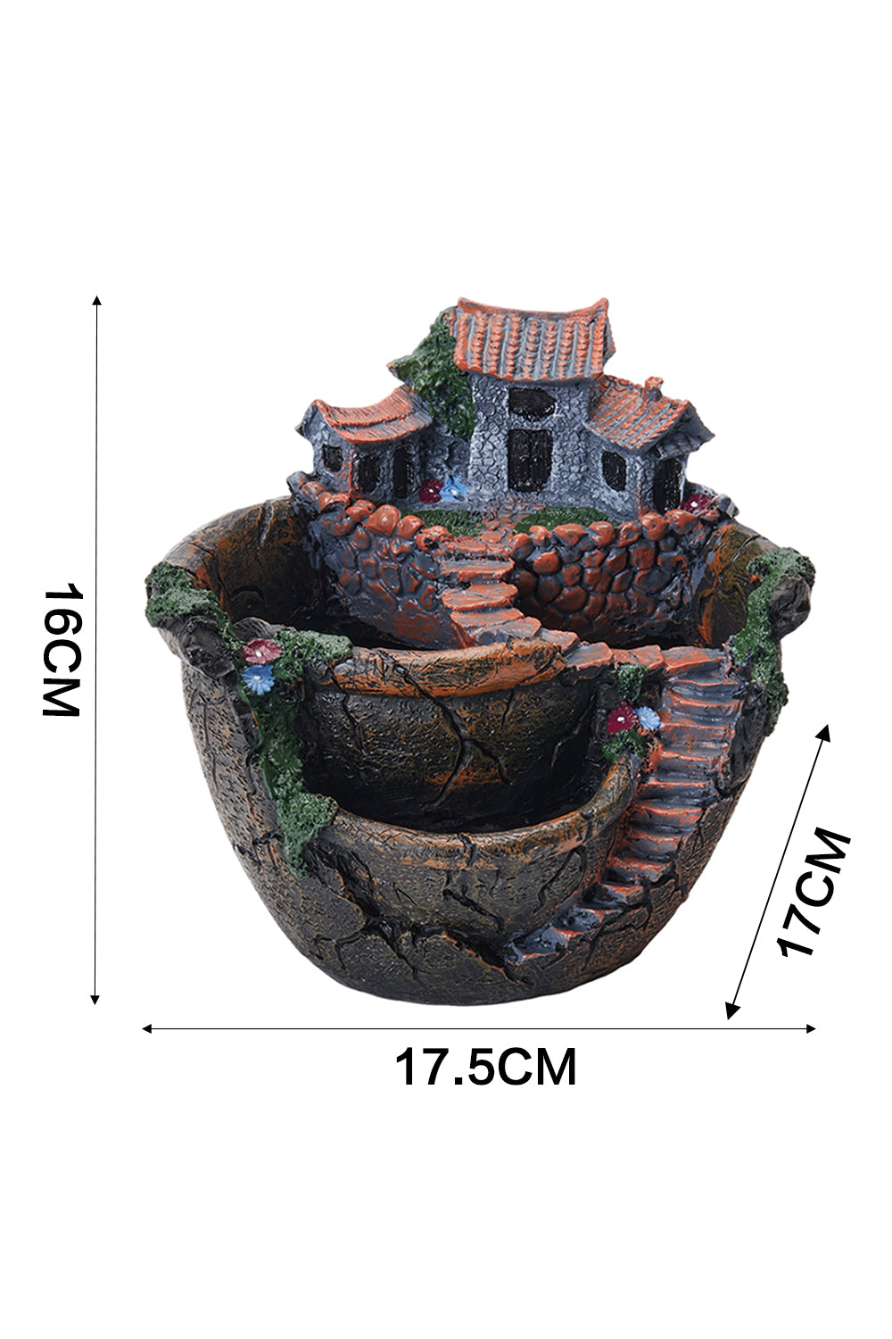 Resin Courtyard DIY Succulent Planter