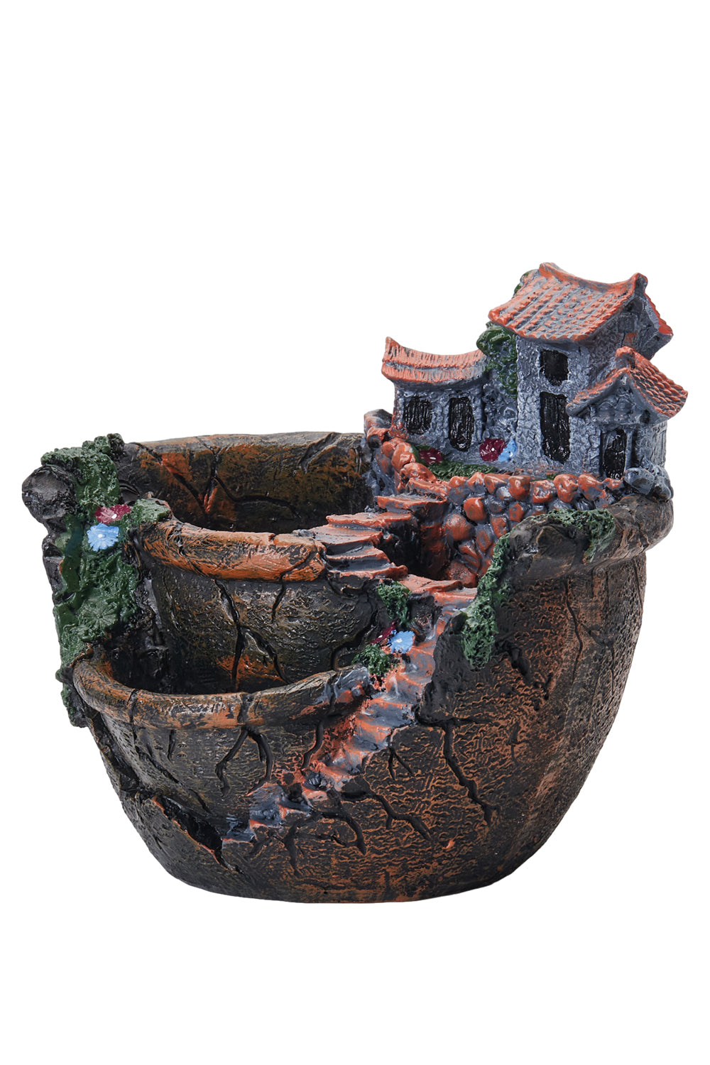Resin Courtyard DIY Succulent Planter