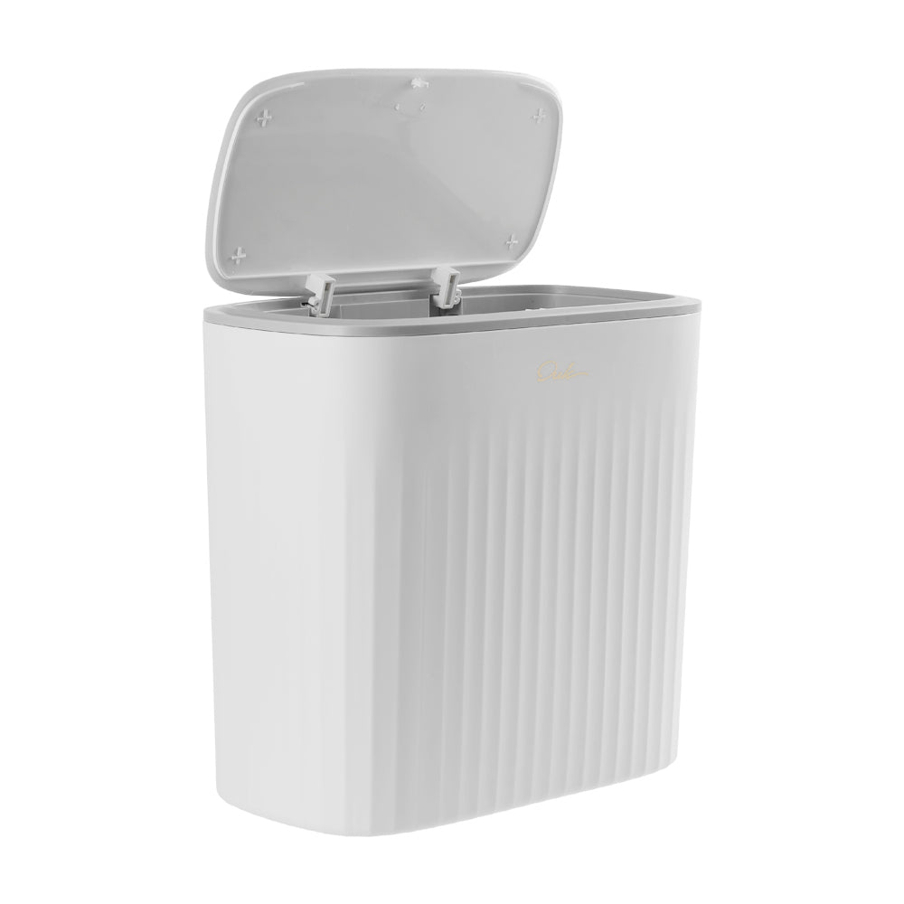 13L Press-to-Open Corner Hanging Trash Bin
