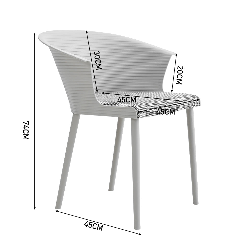 4Pcs Modern Dining Chairs