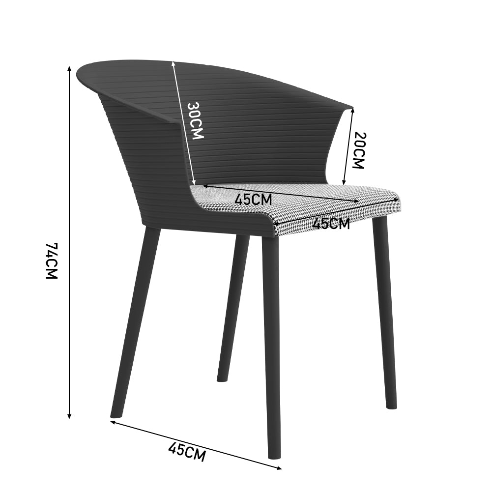 4Pcs Modern Dining Chairs