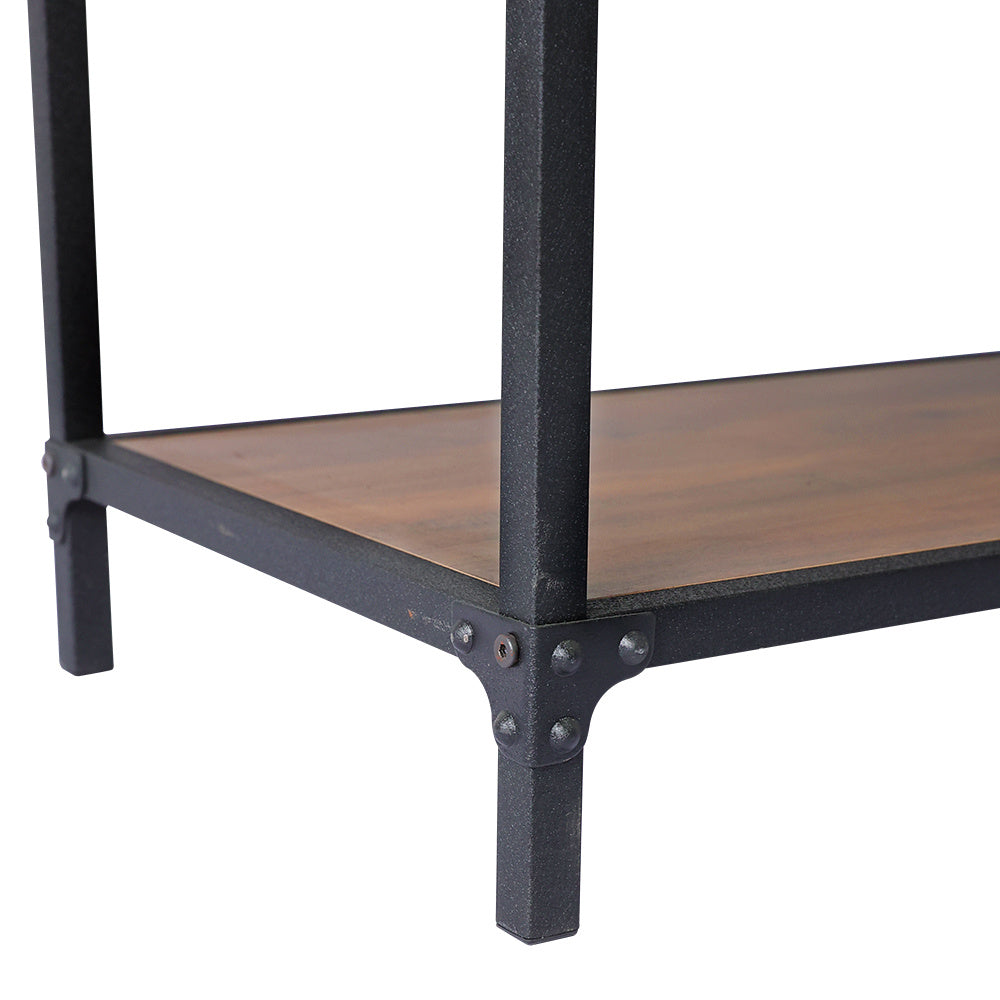 5-Tier Wooden Book Shelf with Drawers