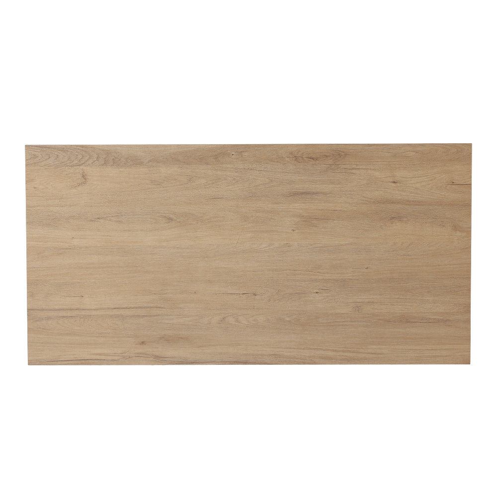 Wooden Office Study Desk with Shelf
