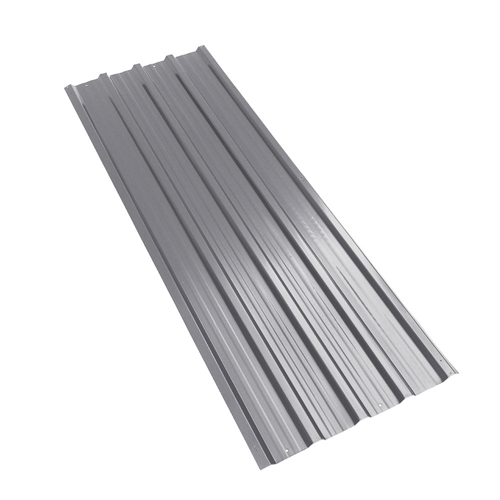 Grey Steel Corrugated Panels