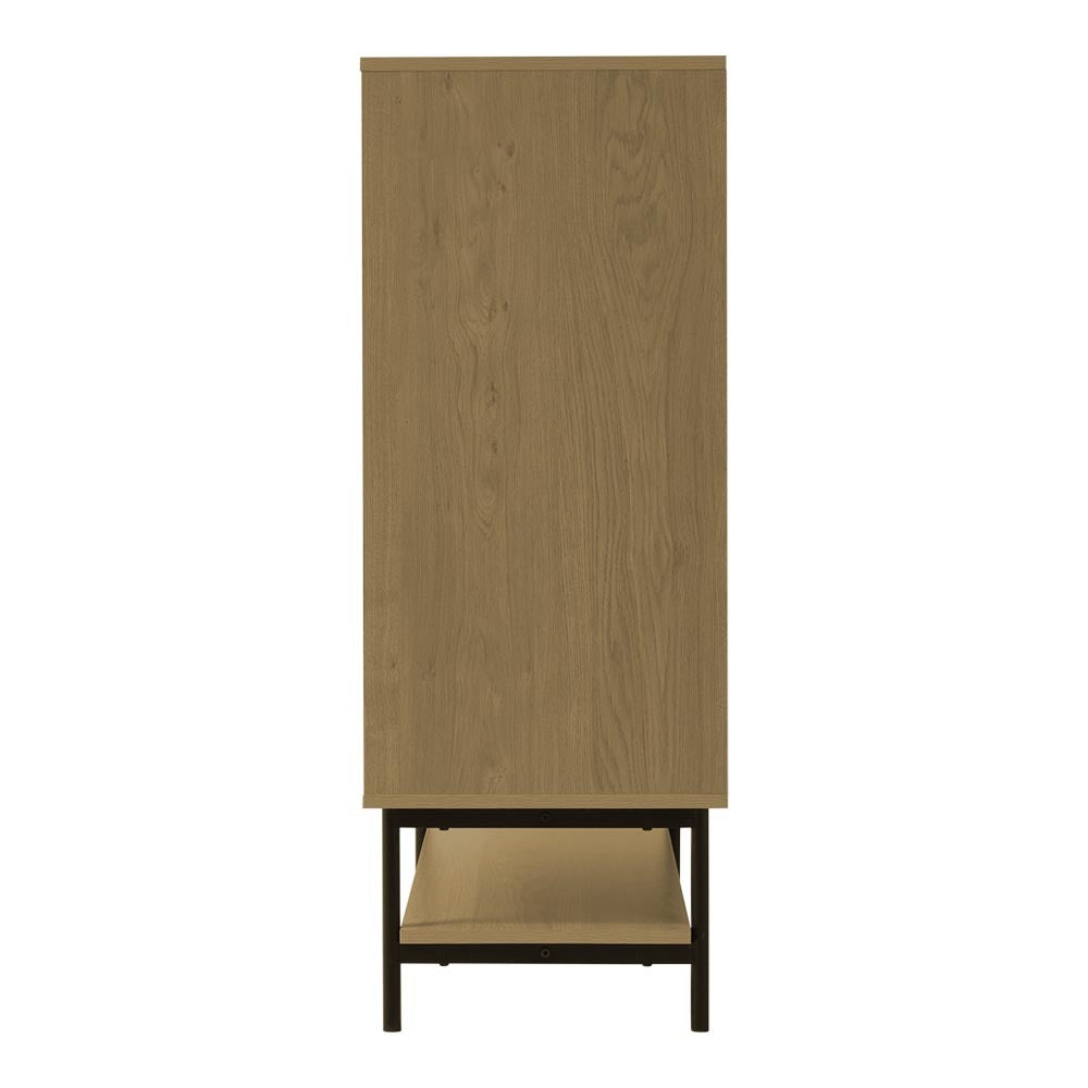 4-Tier Bedroom Chest Storage Cabinet with Bottom Shelf