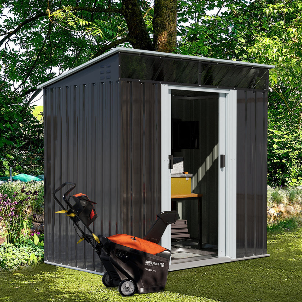 Galvanized Steel Acrylic Storage Shed