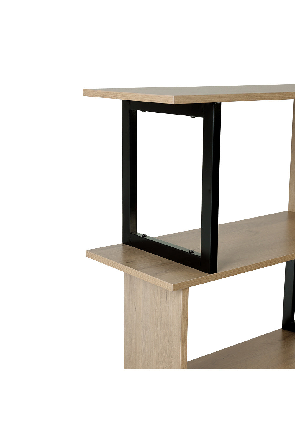 4-Tier Creative Wooden Bookshelf
