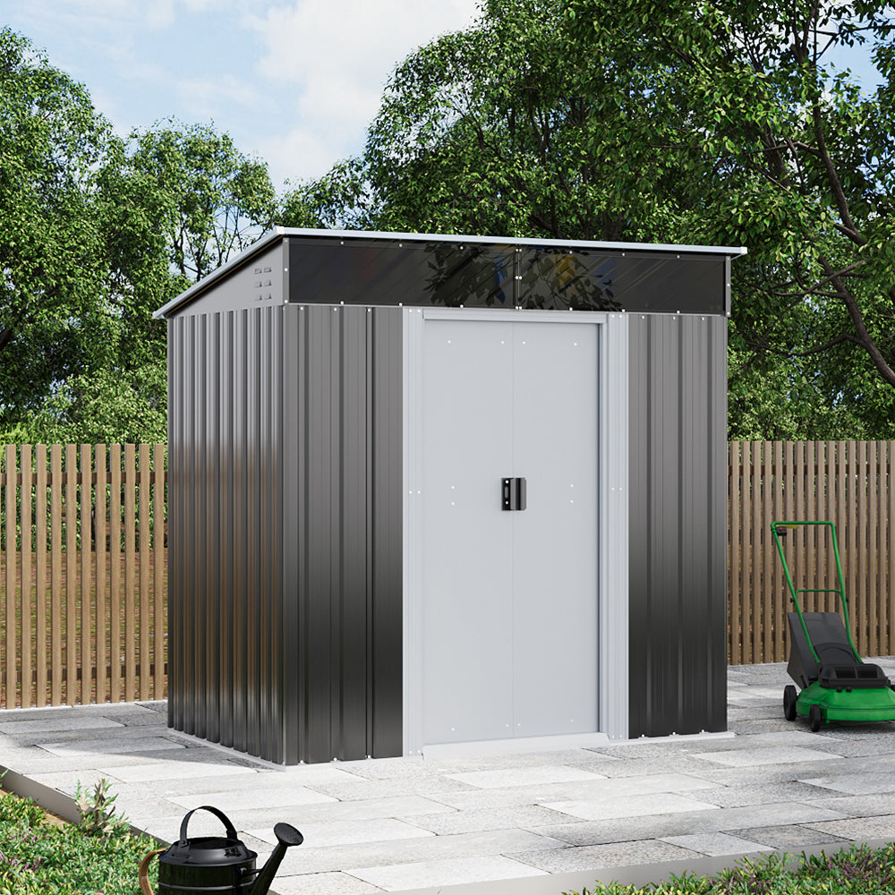 Galvanized Steel Acrylic Storage Shed