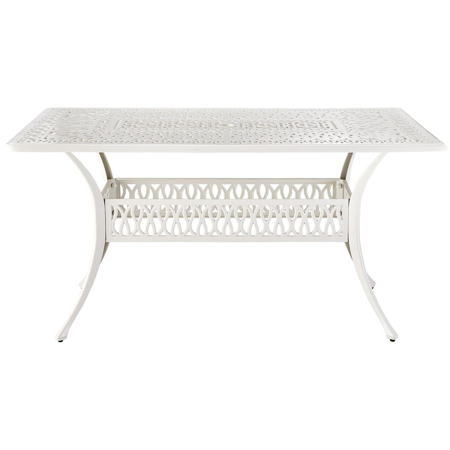 7-Piece Retro Garden Bistro Set Cast Aluminum Table and Chair