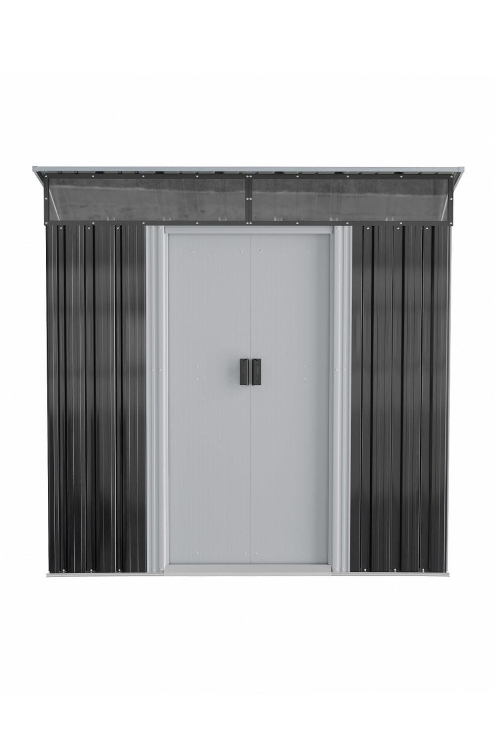 Galvanized Steel Acrylic Storage Shed