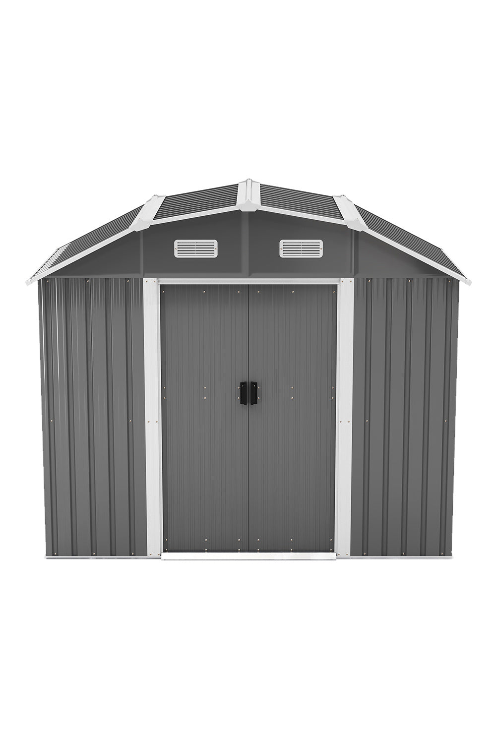 Large Galvanized Steel Acrylic Storage Shed