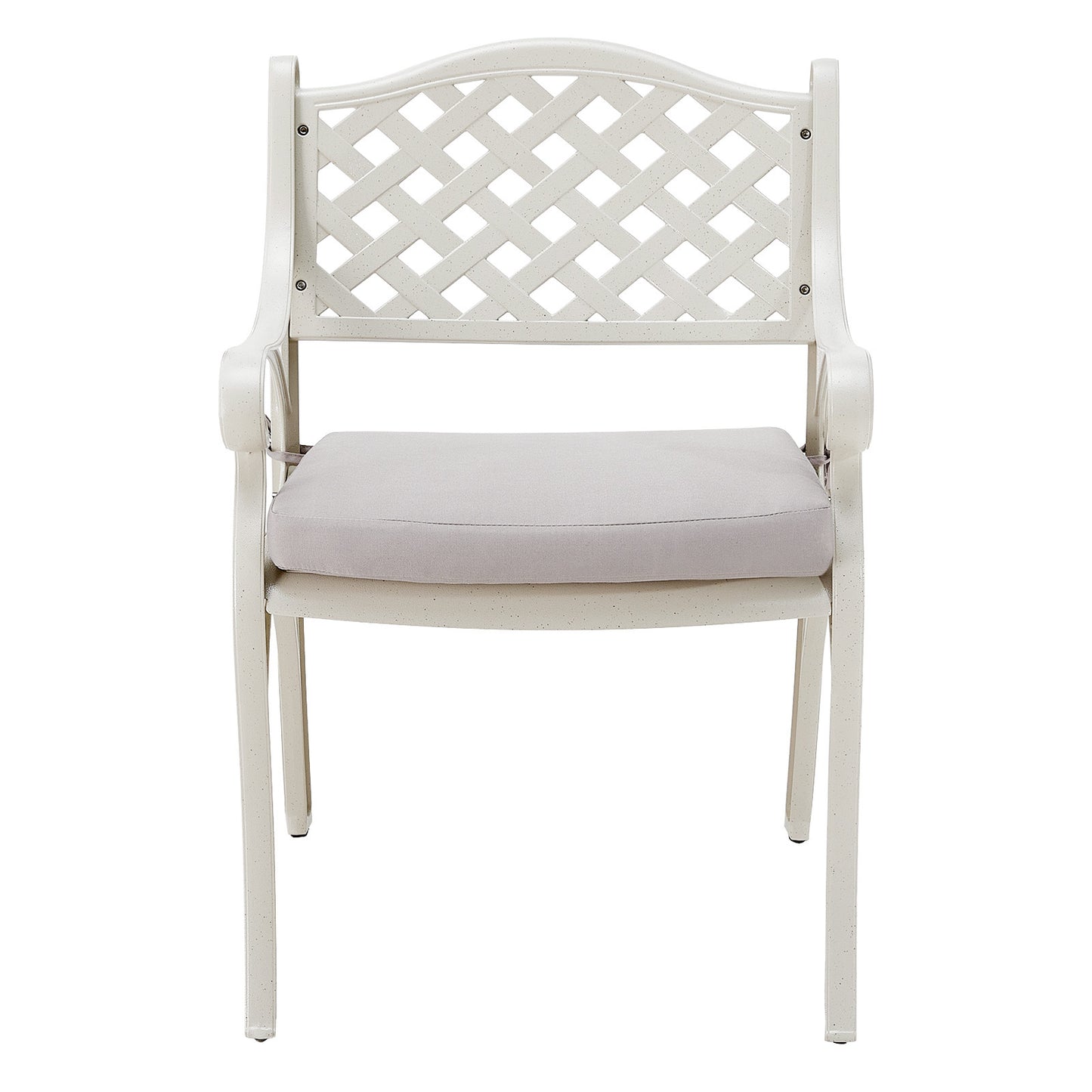 7-Piece Retro Garden Bistro Set Cast Aluminum Table and Chair