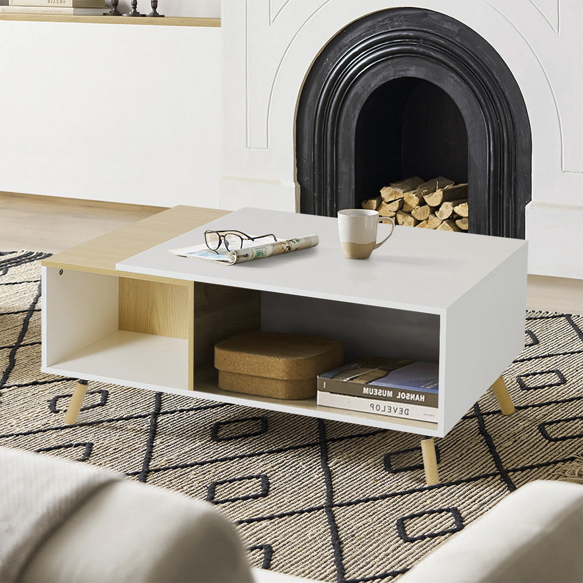 Creative Wooden Coffee Table
