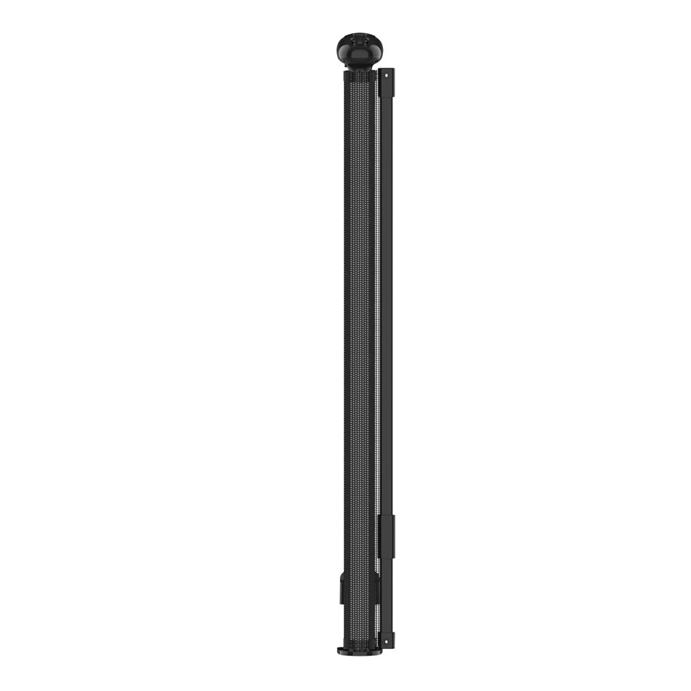 White/Black Retractable Safety Gate for Kids and Pets