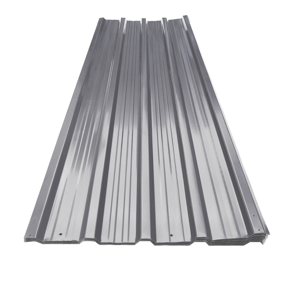 Grey Steel Corrugated Panels