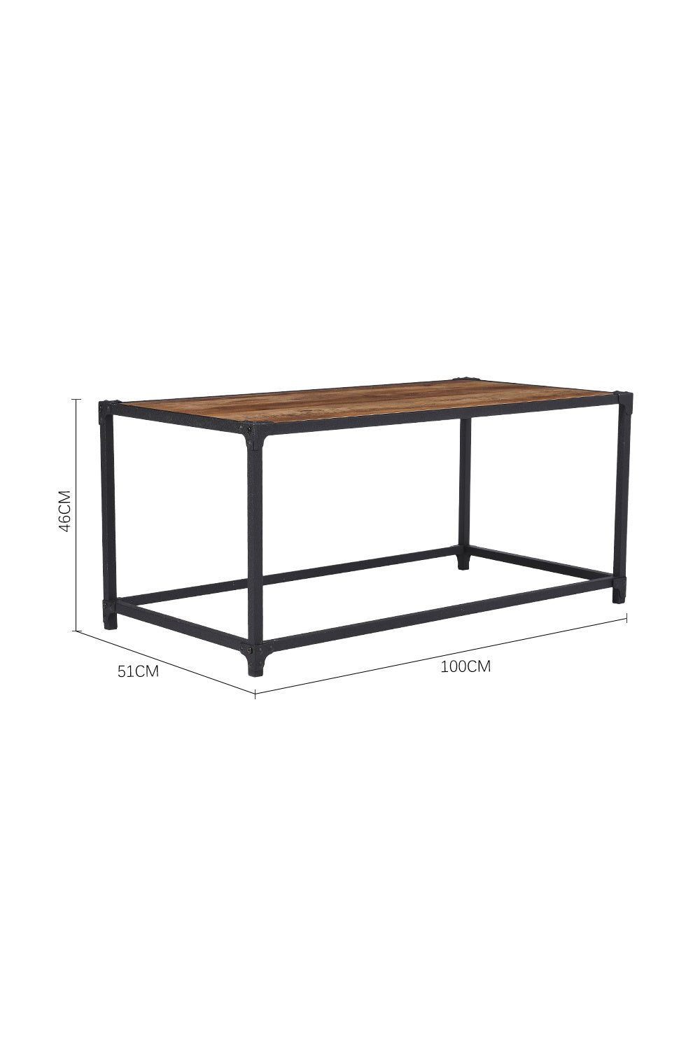 Retro Wood Coffee Table