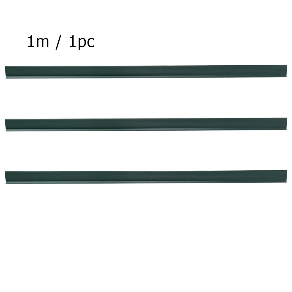 Garden Screening Strips PVC Fence Clamp Rails Double Side Privacy Panel Roll Fixing Clips