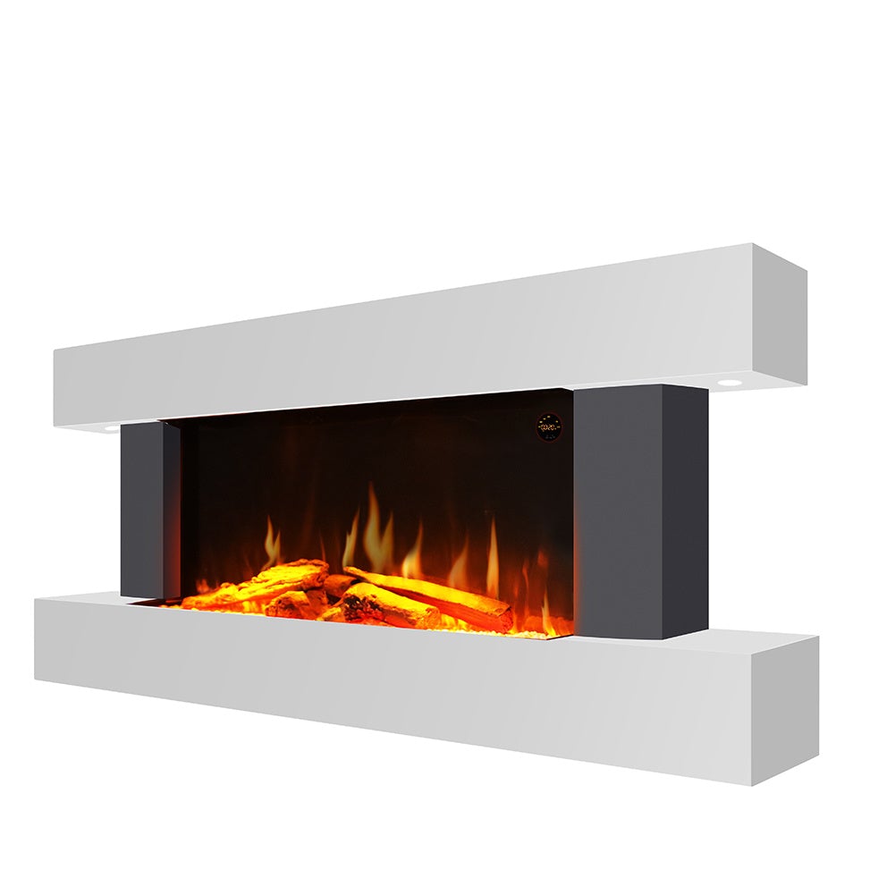 Contemporary Wall Mounted/Freestanding Fireplace Mantel