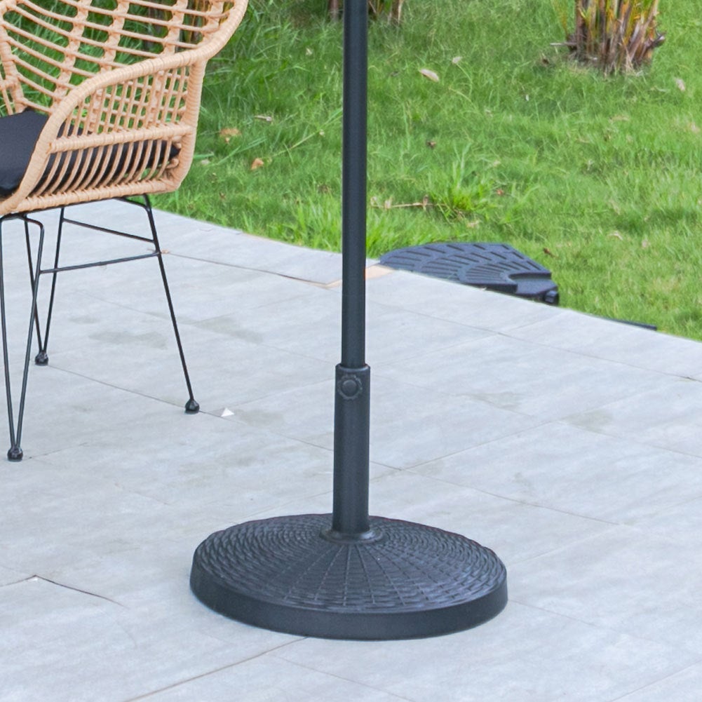 3M Sunshade Parasol Umbrella Easy Tilt Parasols Only round resin base A