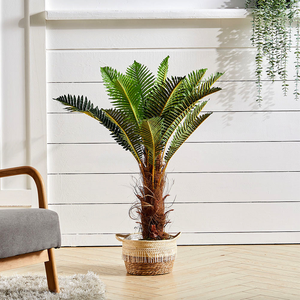 Artificial Boston Fern Plants Greenery UV Resistant Fake Plants Greenery Artificial Plants