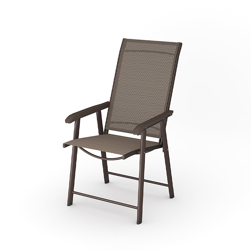 Rectangular Outdoor Dining Table with/without Folding Chairs
