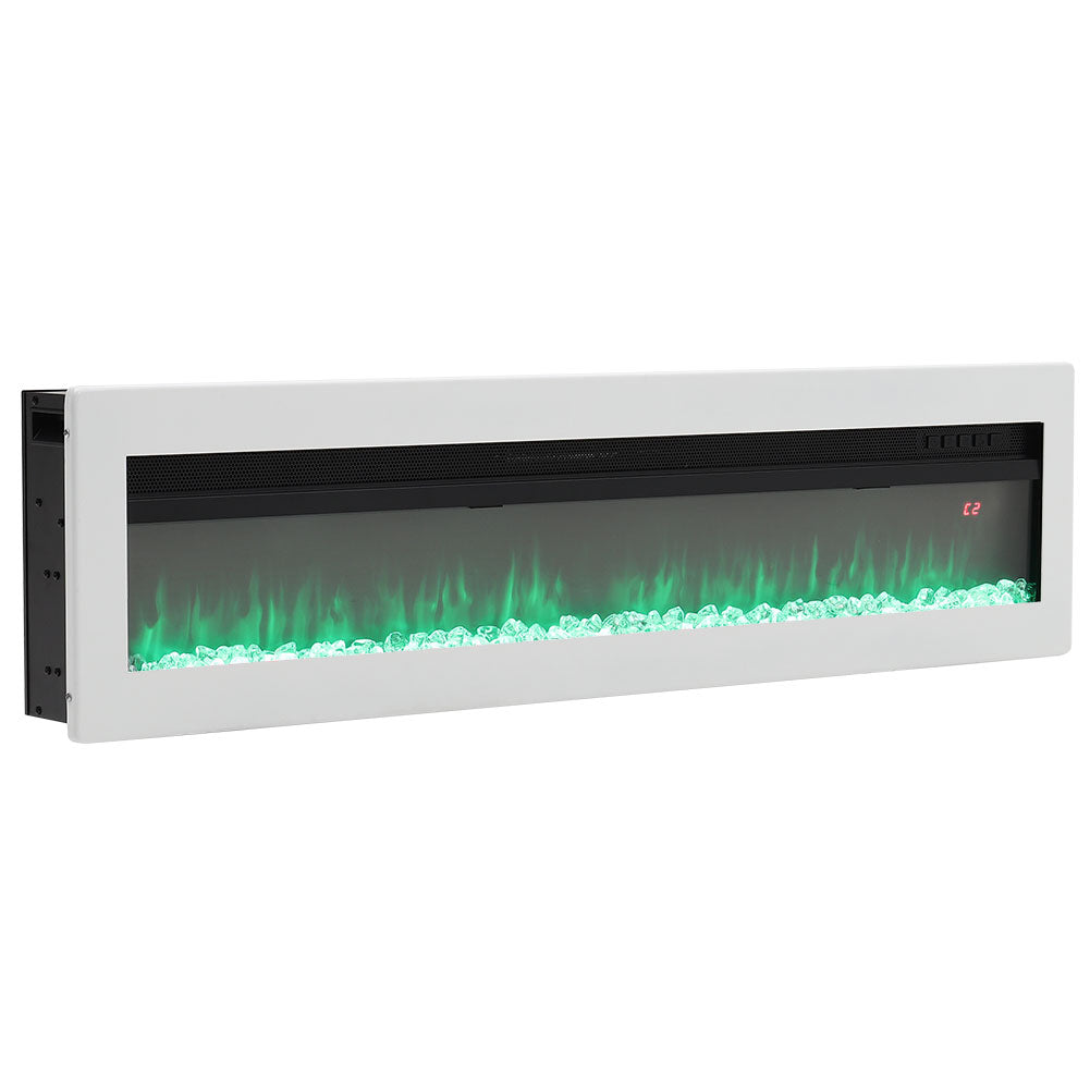 40/50/60/70 Inch Electric Fireplace with 9 Flame Colour and Remote Control