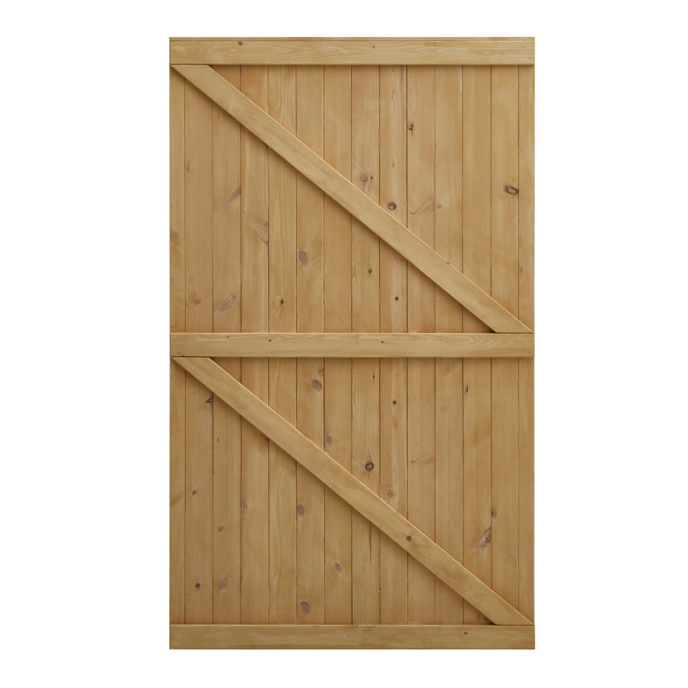 91CM Wide Pine Wood Garden Gate with Latch