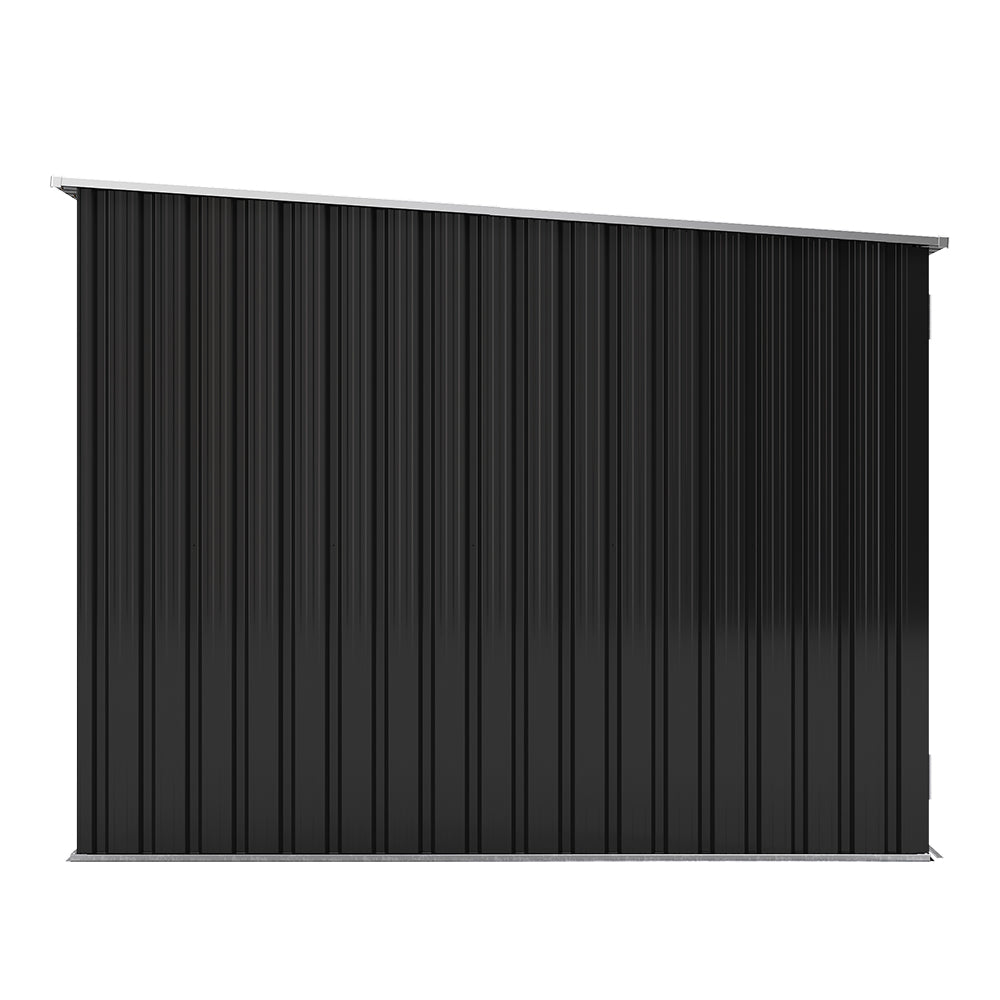 195CM Wide Steel Garden Bike Shed Bicycle Storage Shed