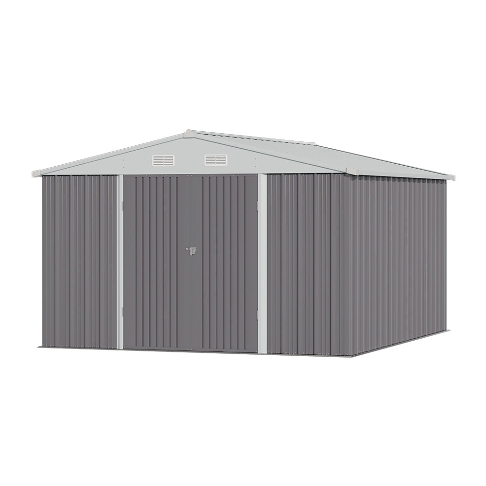 317.6cm Wide Outdoor Metal Storage Shed