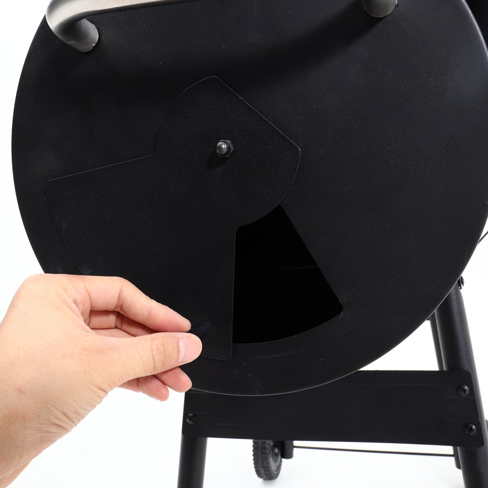 Charcoal BBQ Grill with Offset Smoker Garden BBQ Grill