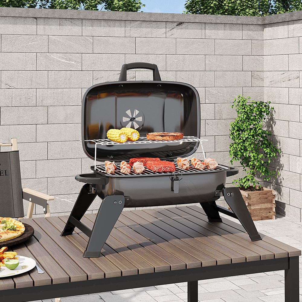 68CM Wide Portable Folding Grill