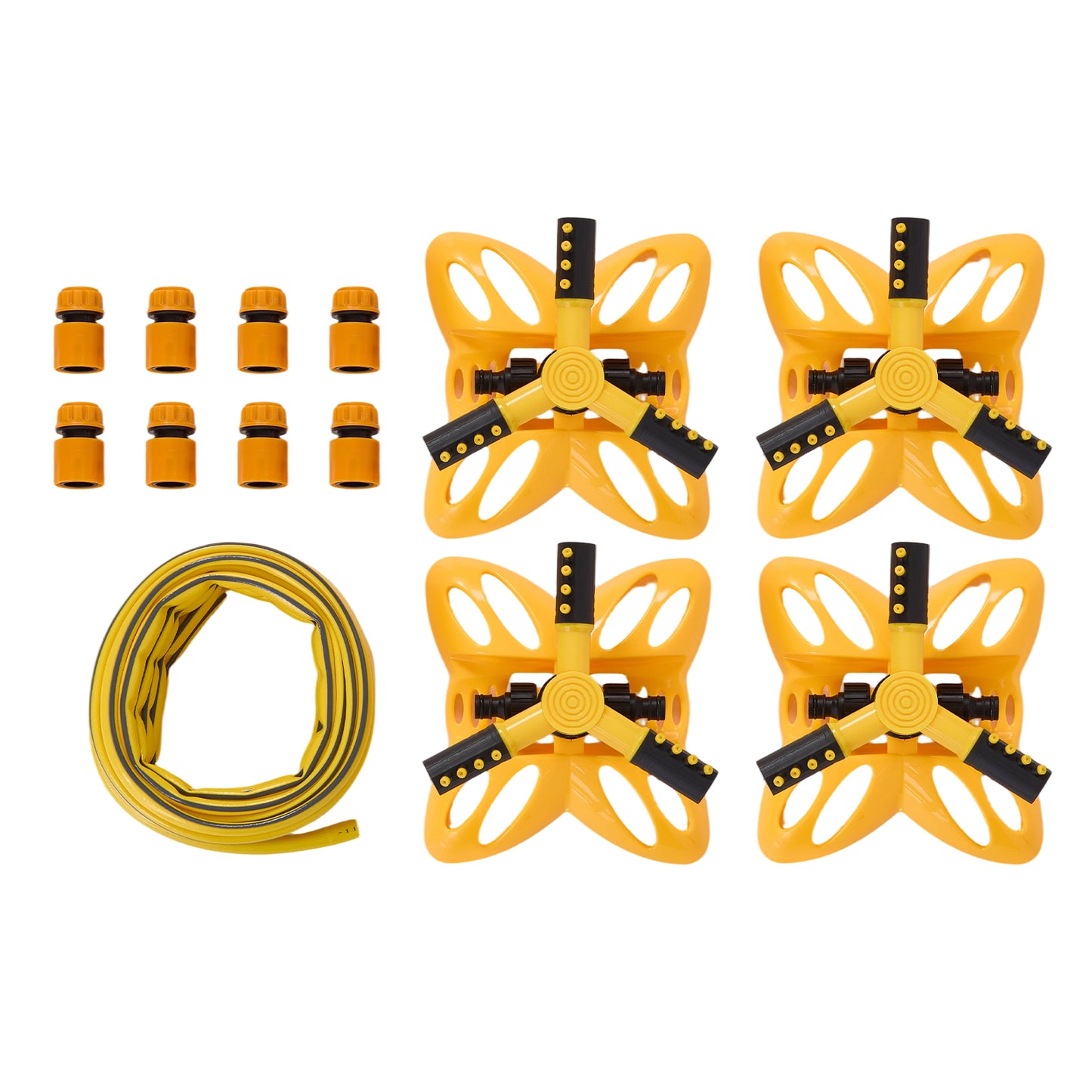Garden Sprinkler System Kit with Water Hose