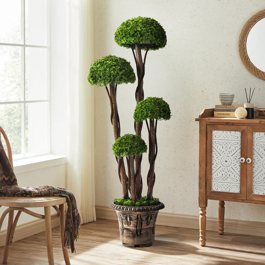 Artificial Topiary Tree with UV Protected PE Leaves