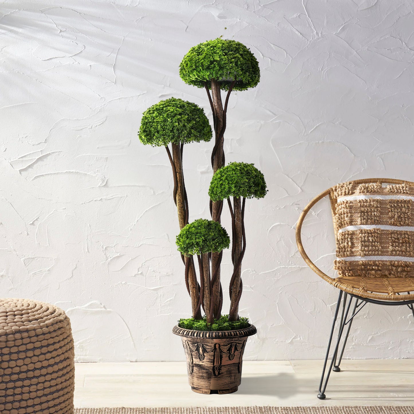 Artificial Topiary Tree with UV Protected PE Leaves