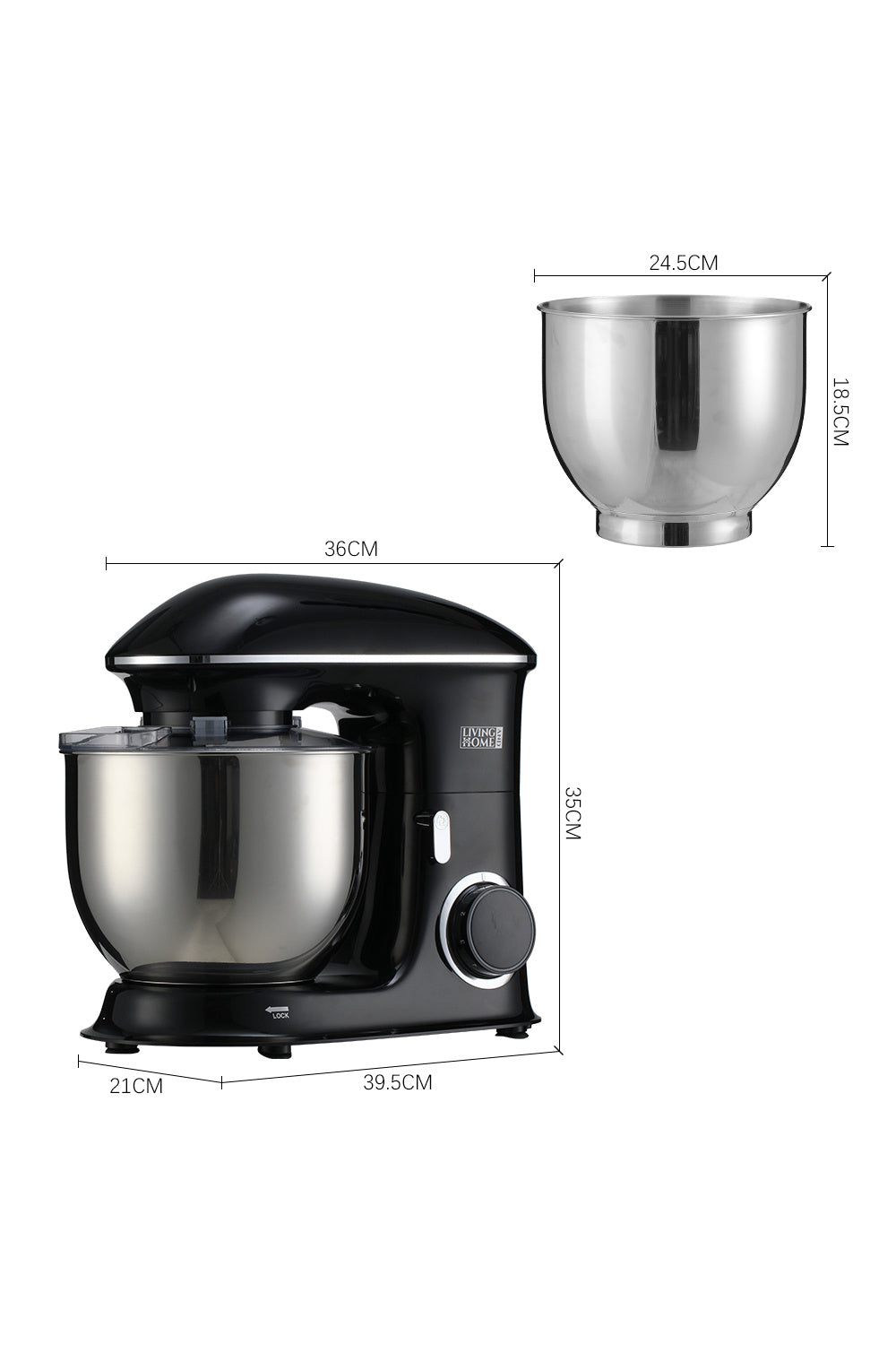 7-Quart Household Stand Mixer