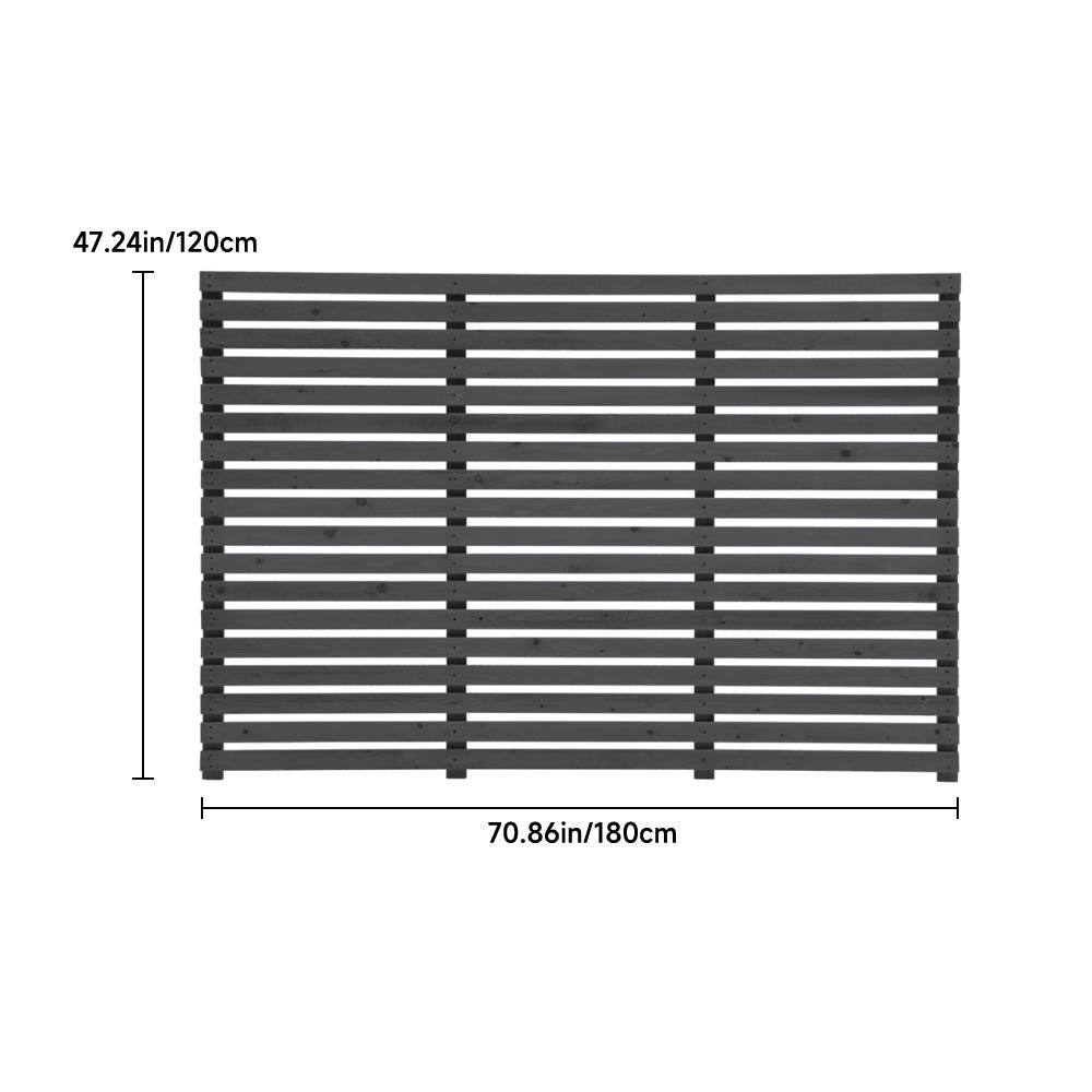 Garden Privacy Wood Fence