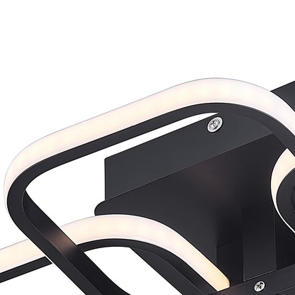Contemporary LED Energy-efficient Semi Flush Ceiling Light